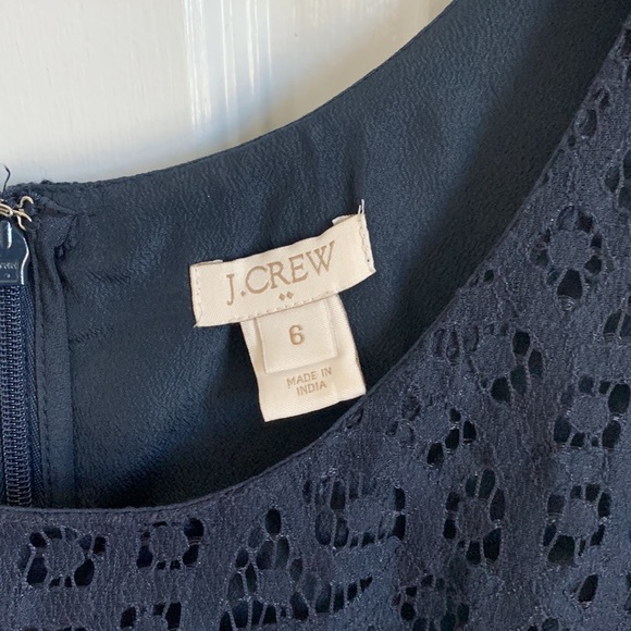 Navy A line dress - Picture 5 of 5